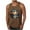 Z3-Brown-xcmzpl mens summer tank tops, variant on Xcmzpl Mens Sleeveless Tank Tops Workout Gym Muscle Shirts Crew Neck Funny Graphic Vintage Hawaiian Summer Beach T Shirts