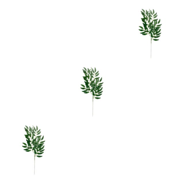 Plantas artificiales realistas Bearachild con hojas de seda decoración A04624