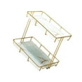 thumbnail image 1 of kurtrusly Rack de Rangement Multi-Couches Boîte de Rangement Parfum Bijoux Panier L Double Couche Blanc 1Set, 1 of 6