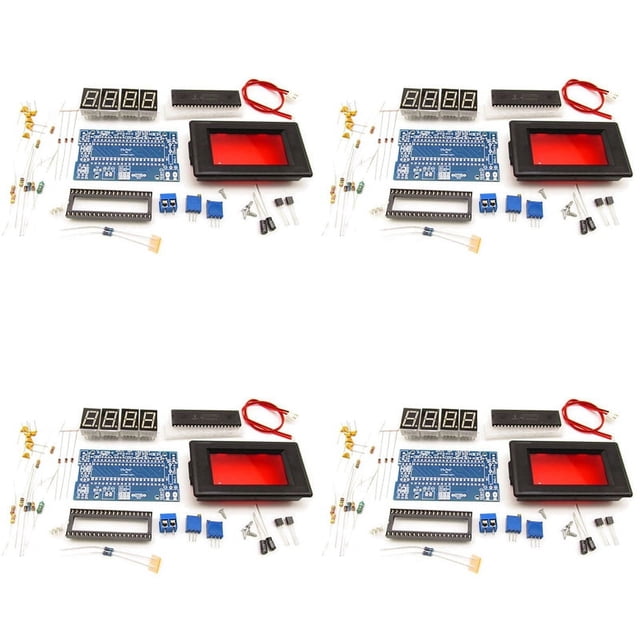 Kit de bricolaje de 4 voltímetros ICL7107, medidor de voltímetro digital