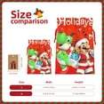thumbnail image 3 of Saiise Mario Print Christmas Drawstring Bags Xmas Bags Linen Treat Bags for Christmas Party Favor, 3 of 8
