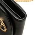 thumbnail image 4 of Pre-Owned Gucci Interlocking G Blondie Medium Chain Shoulder Wallet 725219 Black... (Good), 4 of 12