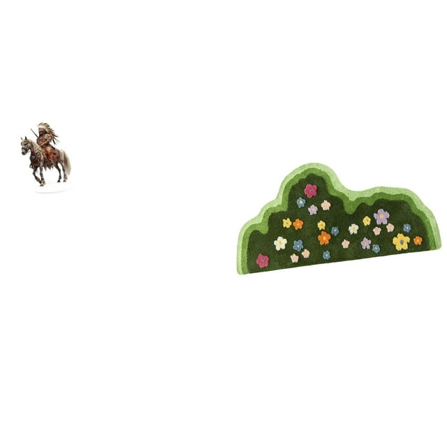 Centro De Mesa De Caballero Acrílico, Moderno, Irregular, Decoración Del Hogar, Impermeable, Regalo, Alfombra Antideslizante Para Mesita De Noche, área De Sala De Estar, Sala De Juegos, Hogar