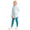 thumbnail image 4 of Parka The North Face reversible Mossbud Swirl para niñas, color azul hielo, 4 of 5