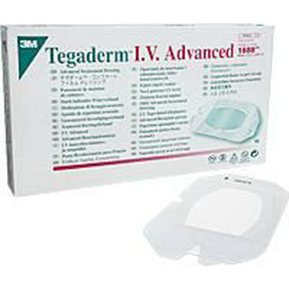 Tegaderm Transparent Adhesive Advanced Securement Dressing ''4 x 43/4