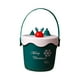 thumbnail image 2 of Bolsa de regalo de Navidad Bolsa de regalo de Navidad Envoltura de regalos Compras Envoltura de regalos para las fiestas Ciervo verde cilíndrico, 2 of 9