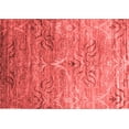 thumbnail image 1 of Ahgly Company Indoor Rectangle Abstract Red Contemporary Area Rugs, 2' x 5', 1 of 4