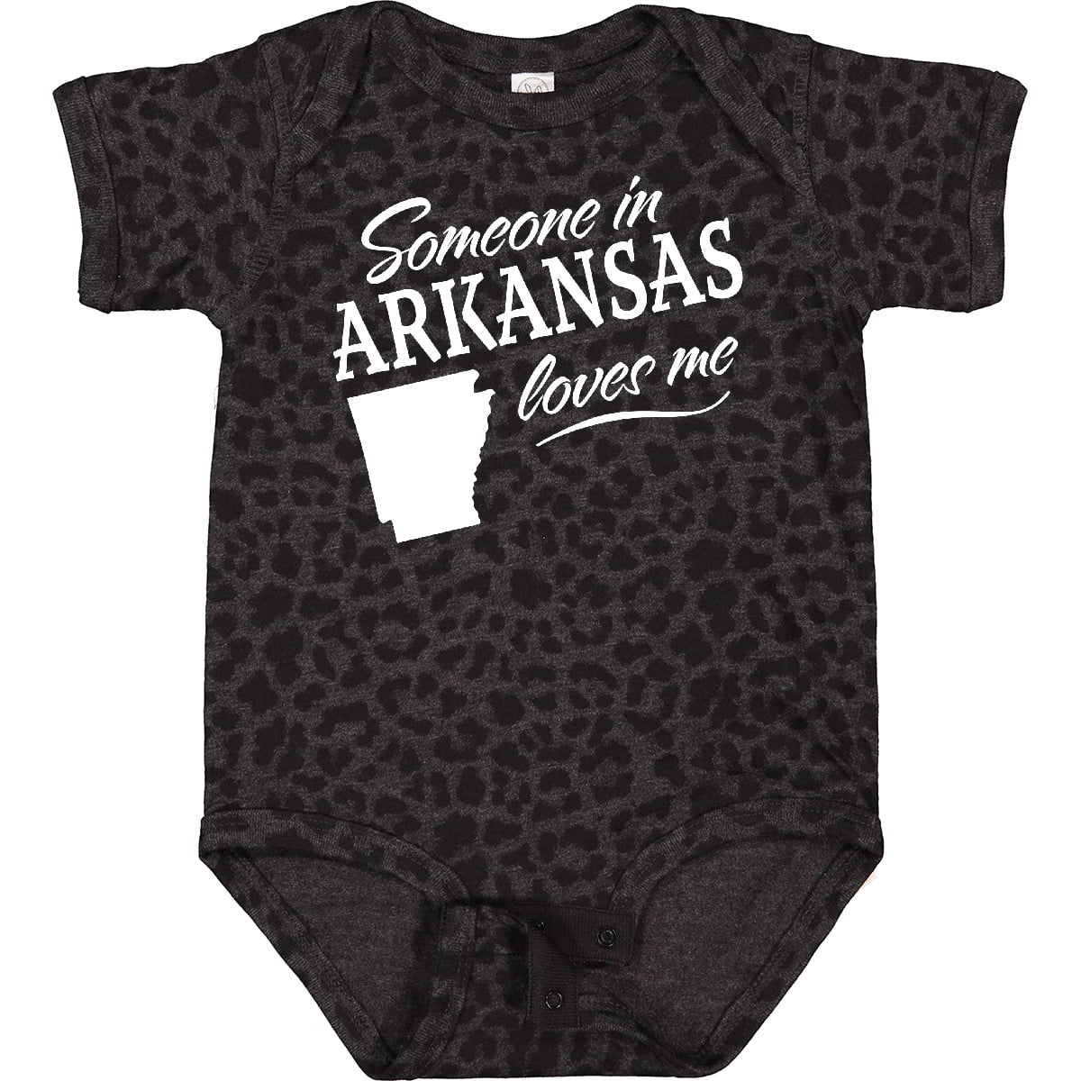 Inktastic Someone in Arkansas Loves Me Boys or Girls Baby Bodysuit