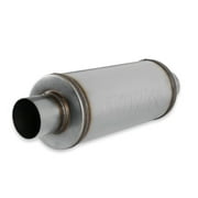 Flowmaster 72619 FlowFX Muffler 3 Inlet/Outlet - 6 Round Body - Moderate Sound 409 Stainless Steel