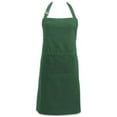 thumbnail image 1 of DII Nœud Réglable & Cravates avec Poche avant, 32x28 Tablier Chino Chef Collection, Vert Foncé, 1 of 3