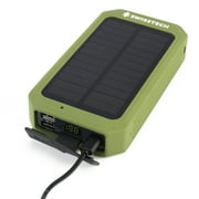 (4 pack) Swiss Tech Leistung 20000 mAh Wireless Solar Power Bank with Flashlight IP54