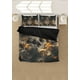 thumbnail image 3 of Juego de cama calavera Galaxy (1 funda nórdica, 2 fundas de almohada), poliéster cepillado,, 3 of 6