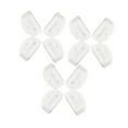 thumbnail image 3 of BELOVING 12Pcs 3 Hole Bridge Beads for Musical Instrument Ukulele Nylon String Guitar White, 3 of 8