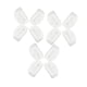 thumbnail image 4 of 12 cuentas para guitarra clásica, cuentas de puente de 3 agujeros, cuentas de puente para cuerdas de guitarra. Blanco, 4 of 9
