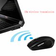 thumbnail image 2 of Ratón inalámbrico de 1600DPI para ordenador, receptor USB óptico de 2,4G, ratón programable ergonómico para jugadores de PC y portátiles Juegos de teclado y mouse para computadora negro brillante, 2 of 6