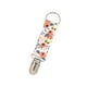 thumbnail image 4 of Clip para sombrero para bolso, soporte para sombrero de viaje, portátil, elegante, con forma de pico de pato, de tela flor rosa, 4 of 9