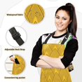 thumbnail image 5 of Gold Wheat Mothers day Kitchen Apron,Oven Mitt,Pot Holder,Towel,Birthday Gifts Set for Mom Wife Grandma, 5 of 6