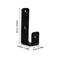 thumbnail image 3 of 1 Set Of Bunk Bed Ladder Bracket Bed Ladder Fixing Hook Sturdy Bunk Bed Ladder Bracket Hook Black, 3 of 3