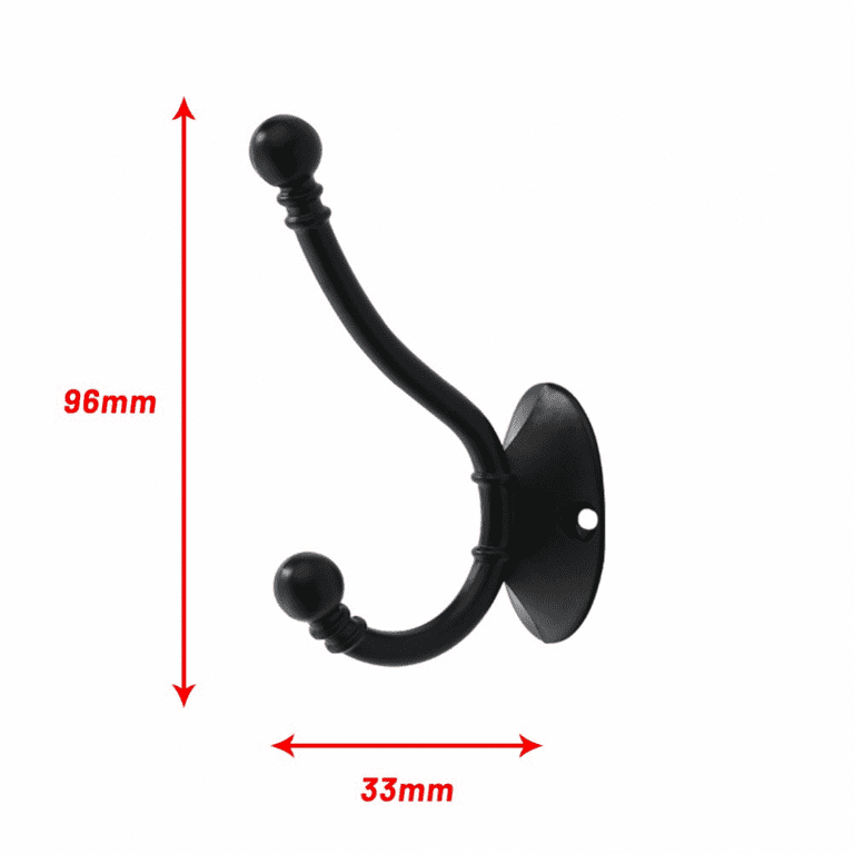 Coat hook mounting discount height