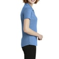 thumbnail image 4 of Womens EZPerformance Polyester Pique Polo T-Shirt Carolina Blue 4X-Large, 4 of 5