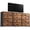 Rustic Brown, variant on 55" Long Dresser for Bedroom with 9 Big Drawers & 3 Small Drawers TV Stand for 60 inch TV Entertainment Center, Black
