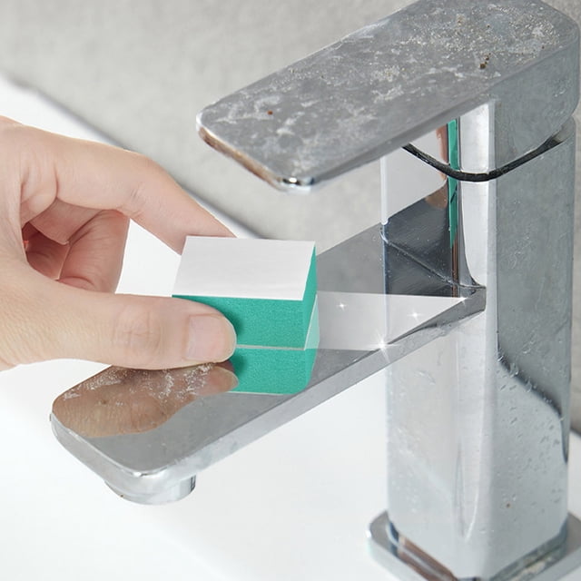 Esponja de esmeril para limpiar vidrios de baño Un potente limpiador de espejos que elimina la suciedad y la mugre sin dejar marcas Una esponja mágica Esponja de esmeril