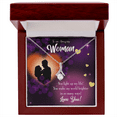thumbnail image 4 of To My Girlfriend  You Light up my Life Alluring Ribbon Necklace Message Card, 4 of 20