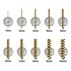 thumbnail image 4 of Pulsera Esclava Italiana Figaro Pave Pulso 14k 2.6mm 16cm, 4 of 4