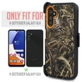 thumbnail image 3 of For Samsung Galaxy A14 5G Heavy Duty Rugged Dropproof Full Body Protection Phone Case with Belt Clip Holster & Built in Screen Protector - Camo Orange, 3 of 9