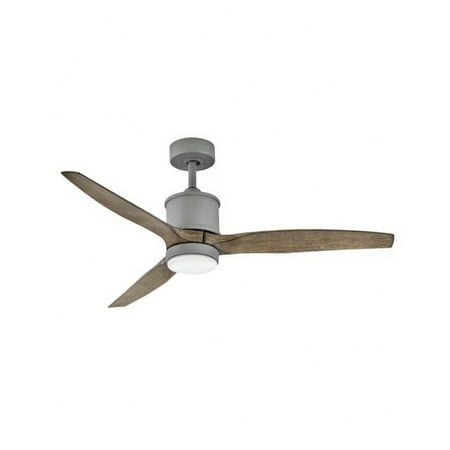 

52 inch 3-Blade Ceiling Fan with Light Kit Graphite Driftwood Bailey Street Home 81-Bel-4243640