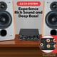 thumbnail image 4 of Amplificador de potencia Pyle PDA33BU 200W 2.1 CH Bluetooth 5.0, 4 of 7