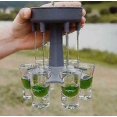 thumbnail image 3 of 6 Shot Glass Dispenser and Holder wine dispenser set, 3 of 4