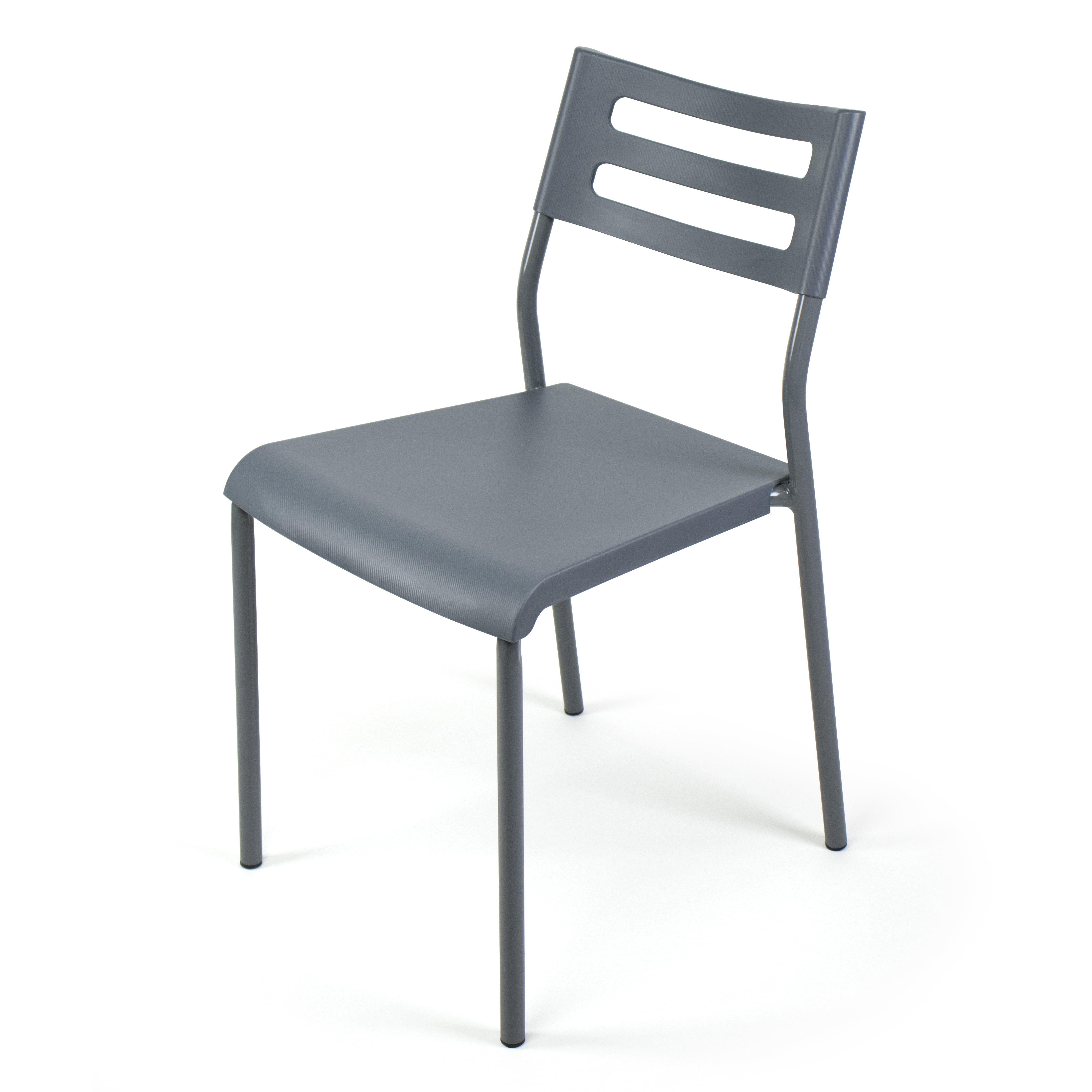 Humble Crew Industrial Style Metal Plastic Office Desk Chair Grey Com Plastic Office Desk Chair Grey, Industrial Style Office Desk Chair