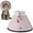 Pink, variant on Soft Dog Cone for Small Dogs & Cats, After Surgery Dog Recovery Collar, Prevents Licking, Pink(M)