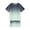 Green, variant on ibuvkizy Summer Toddler Boys Outfit Sets Kids Baby Boys Fashion Gradient Short Sleeve Round Neck Tshirt Shorts Outfits Clothes