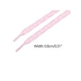 thumbnail image 3 of INSPIRE CHIC 1 Pair Flat Shoe Laces for Sneakers, 0.31 Cute Pattern Soft Shoelaces Shoestrings for Casual Hiking Shoes Pink Cat Paw 100cm/39.4", 3 of 4