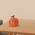 thumbnail image 2 of FAROOT Figurine de Citrouille d'Halloween Statue Classique de Citrouille avec Notes/feuilles Décorations de Maison Cadeaux de Fête d'Automne, 2 of 8