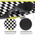 thumbnail image 4 of Retro Checkered Gaming Desk Mat, Computer Keyboard Large Extended Long Mouse Pad for Office and Home, XL, Black and White (H06), 4 of 7