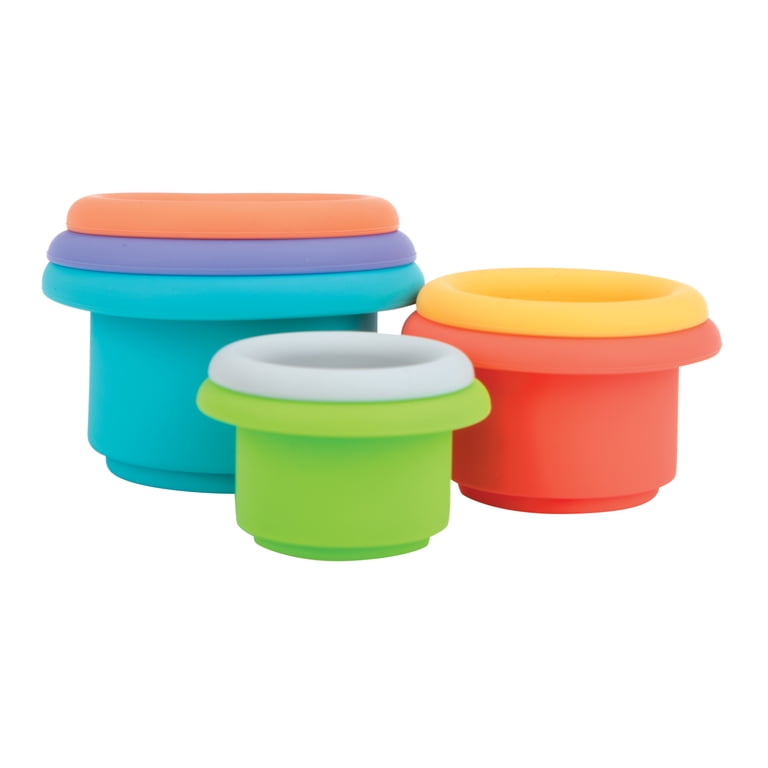 Nuby Soft Silicone Stacking Cups 7-Piece Set photo 2