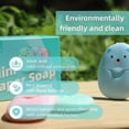 thumbnail image 2 of Mini Portable Disposable Travel Paper Soap Sheets Foaming Hand Washing Bath Scented Paper Soap Hand Soap For Indoor, Outdoor, Travel, Camping Hiking, 2 of 5