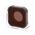 thumbnail image 3 of Filtre ND Junestar pour caméra d'action, couvercle de protection d'objectif remplaçable ND16 pour GOPRO HERO9, 3 of 4
