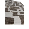thumbnail image 3 of Exquisite Rugs Koda Brown/Silver Bamboo Silk handloomed Area Rug, 3 of 5