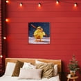 thumbnail image 2 of Stupell Industries Chick With Sticks Skiing Canvas Wall Art design by Lucia Heffernan, 24 x 24, 2 of 7