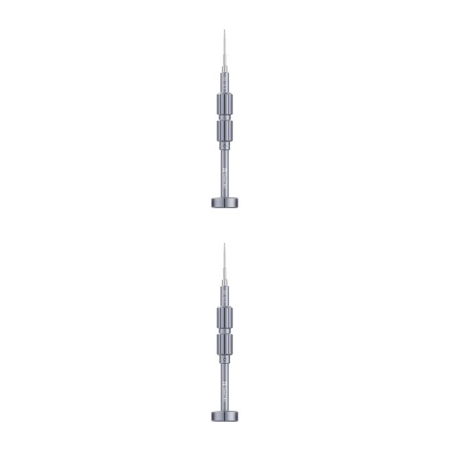ziyahi Outil de Réparation Outil de Démontage Vis Dissolvant Acier Inoxydable Antirouille Longue Durée Longue Poignée Opération Simple E T2 B 0.7 2Set