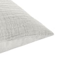 thumbnail image 5 of Pemberly Row Transitional Gray Finish Cotton Linen Blend King Sham, 5 of 6