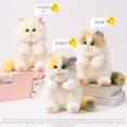 thumbnail image 2 of Realistic Plush Cat Backpack, Cute Stuffed Animal Shoulder Bag for Women Girls, Soft Fluffy Kitty Purse, Adorable Furry Cat Doll Plushie Bag, Cozy Gift for Cat Lovers, Birthday Christmas Present, 2 of 13