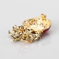thumbnail image 2 of MasteelfCA 2Pcs Christmas Decor Brooch Pin Rhinestone Creative Apple Shape Brooch Pin Clip for Clothes Scarf Xmas Gift, 2 of 8