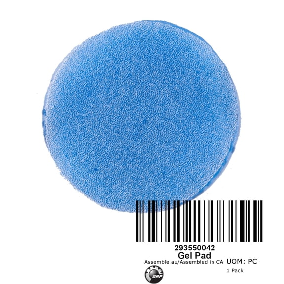 Sea-Doo OEM, Blue Gel Pad, Challenger Speedster Wake, 293550042