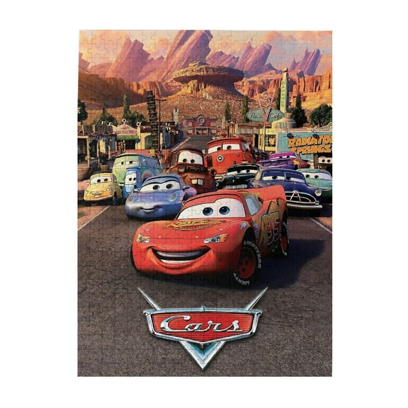 Cars Jigsaw Puzzle Game 500 Piece, Educational Wooden Puzzles For Family Friend Classmate