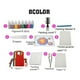 thumbnail image 5 of Set de acuarelas infantiles de 8 colores, materiales para pintura húmeda, 50 ml, tablero deformable, 5 of 9